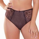 LingaDore Daily Maxi Slip brown/print high waist brief