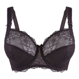 LingaDore Daily Full Coverage brown/print non-padded bra