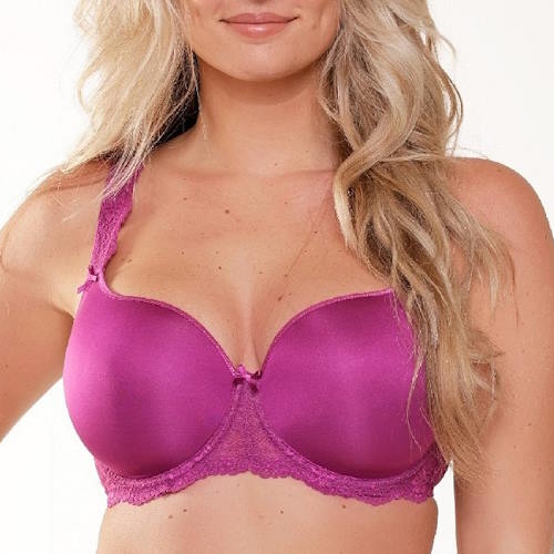 LingaDore Daily Uni Fit Plus Bra raspberry padded bra