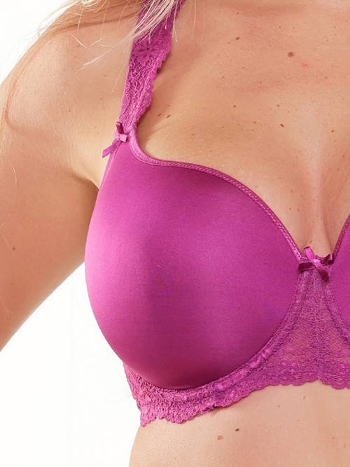 LingaDore Daily Uni Fit Plus Bra raspberry padded bra