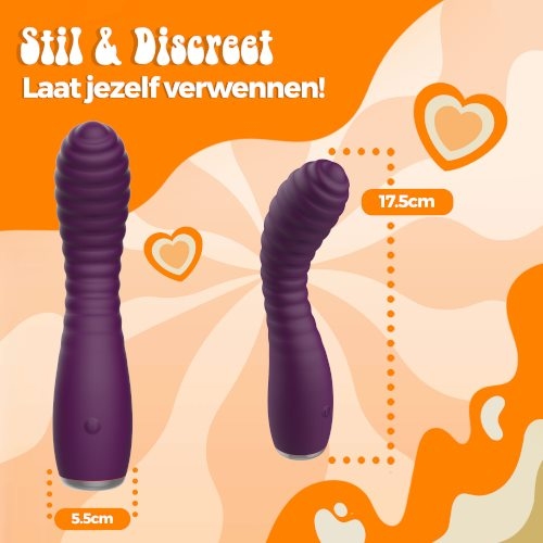 PureVibe Orgazmik purple g-spot vibrator