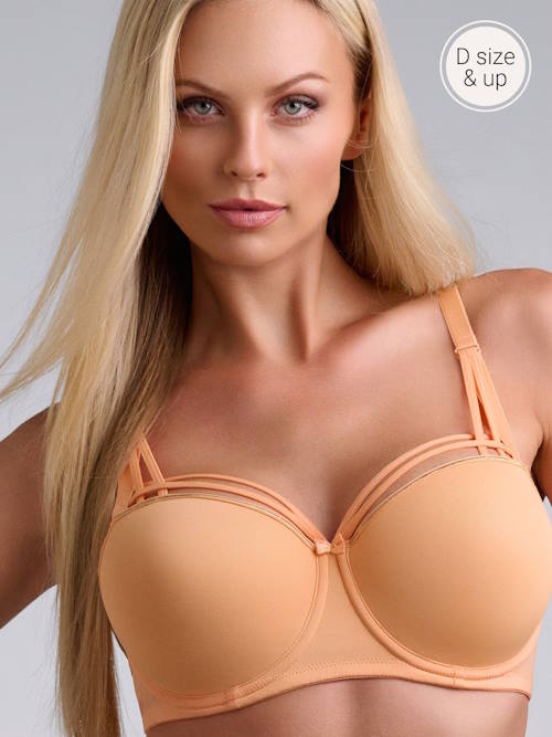 Marlies Dekkers Dame de Paris apricot/gold padded bra