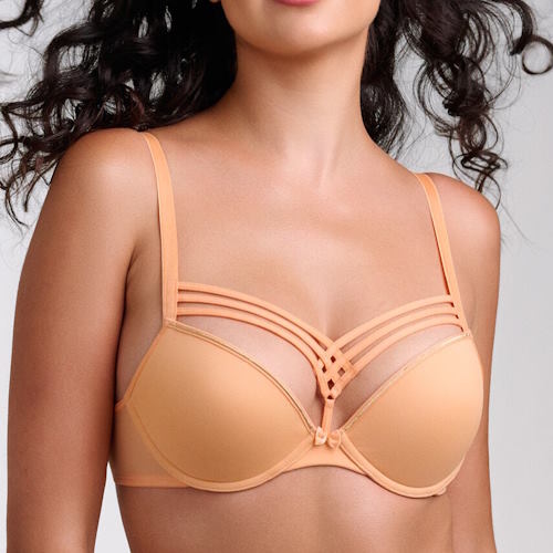 Marlies Dekkers Dame de Paris apricot/gold push up bra