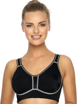 Viania 101470 black sport bra
