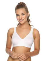Viania 14750 Wellness white sport bra