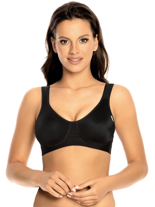 Viania 14750 Wellness black sport bra