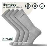 Bamboosa Jason grey melange socks