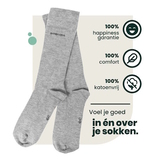 Bamboosa Jason grey melange socks