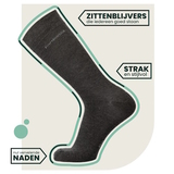 Bamboosa Jason anthracite socks