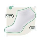 Bamboosa Jordan white sneaker socks