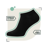 Bamboosa Jordan black sneaker socks