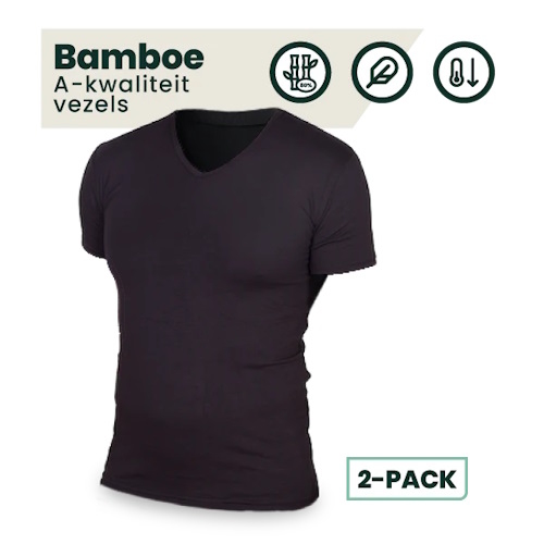 Bamboosa Austin black shirt