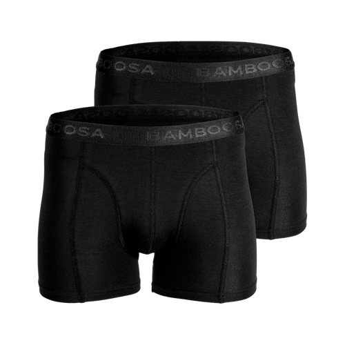 Bamboosa Lewis black bamboo boxer short