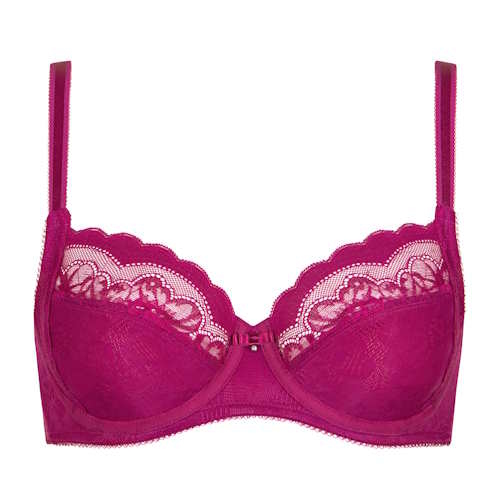 Lisca Evelyn fuchsia non-padded bra