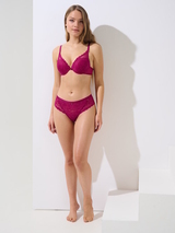 Lisca Evelyn fuchsia push up bra