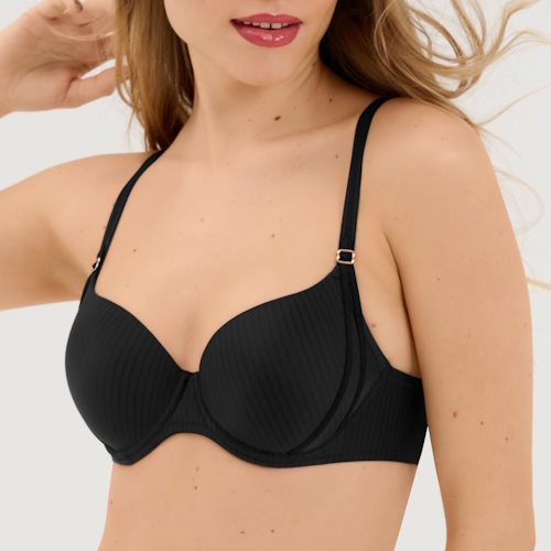 Lisca Laura black padded bra