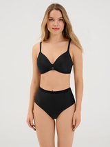 Lisca Laura black high waist brief