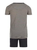 Charlie Choe Circus navy blue/ivory pyjama shirt