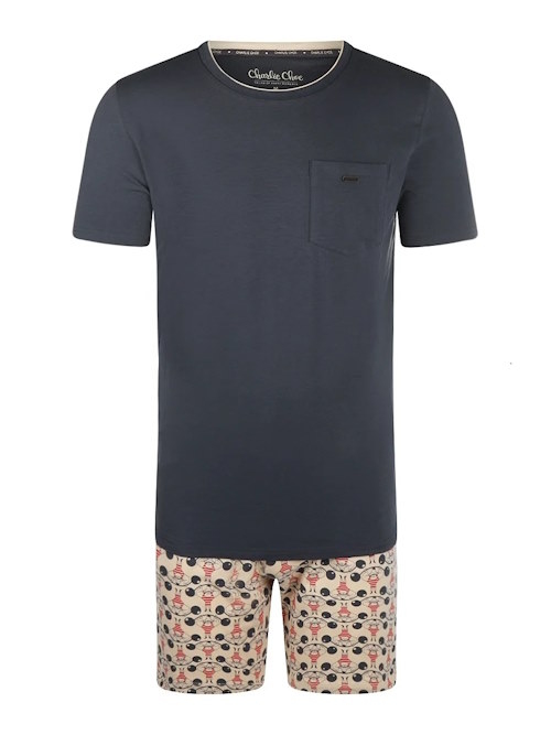 Charlie Choe Circus blue/print pajama