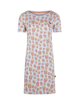 Charlie Choe Retro nights blue/print nightdress