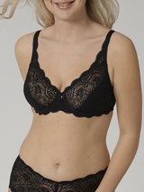 Triumph Amourette black non-padded bra