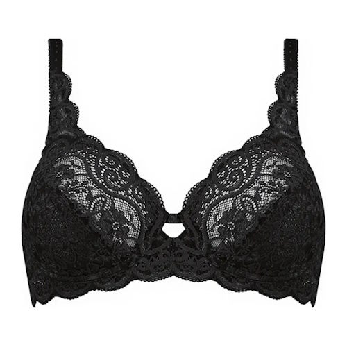 Triumph Amourette Spotlight black non-padded bra