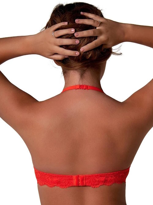 After Eden Two Way Boost orange push up bra