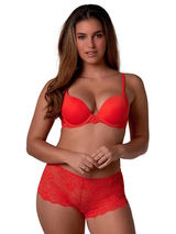 After Eden Daisy orange short