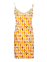 Charlie Choe Circus crème slipdress