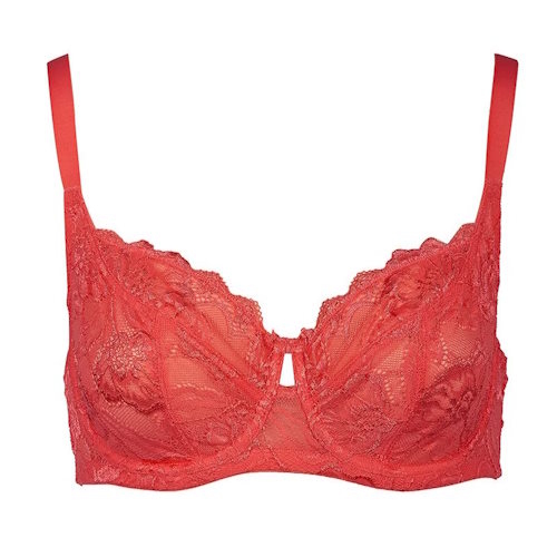 After Eden D-Cup & Up Anna pink non-padded bra