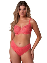 After Eden D-Cup & Up Anna pink short