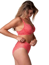 After Eden D-Cup & Up Anna pink thong
