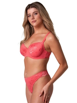 After Eden D-Cup & Up Anna pink thong