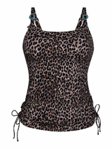 Anita Care Monti animal print prosthetic tankini