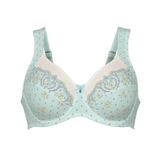 Anita Belvedere blue/print non-padded bra