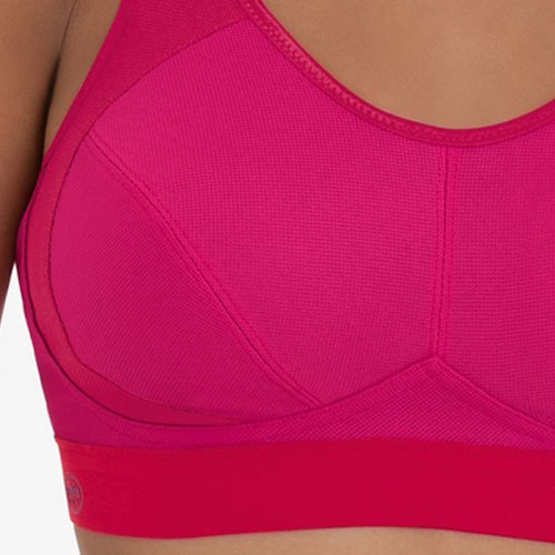 Anita Active Care prothese  pink/red prosthetic sports bra