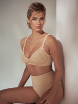 Lisca Jane skin wireless bra