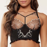 LingaDore Black And Gold black/gold non-padded bra