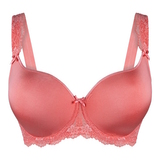 LingaDore Daily Uni Fit Plus Bra spiced coral padded bra