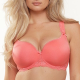 LingaDore Daily Uni Fit Plus Bra spiced coral padded bra