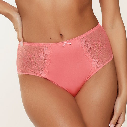 LingaDore Daily Maxi Slip spiced coral brief