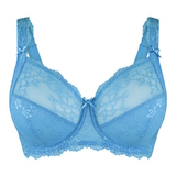 LingaDore Daily Uni Fit Plus Bra blue non-padded bra