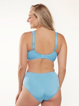 LingaDore Daily Uni Fit Plus Bra blue non-padded bra