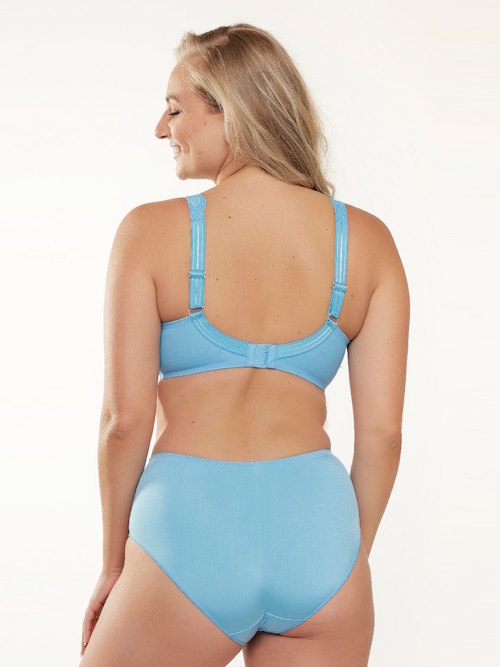 LingaDore Daily Maxi Slip blue high waist brief