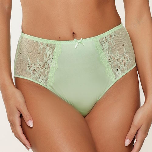 LingaDore Daily Maxi Slip green high waist brief