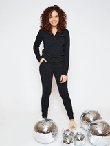 Charlie Choe Goes Retro black legging