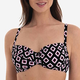 Rosa Faia Swimwear Aurora black/print set