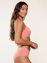 LingaDore Daily Basic spiced coral short