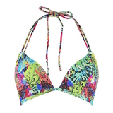 LingaDore Beach Crazy  multicolor padded bikini bra