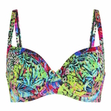 LingaDore Beach Crazy  multicolor padded bikini bra